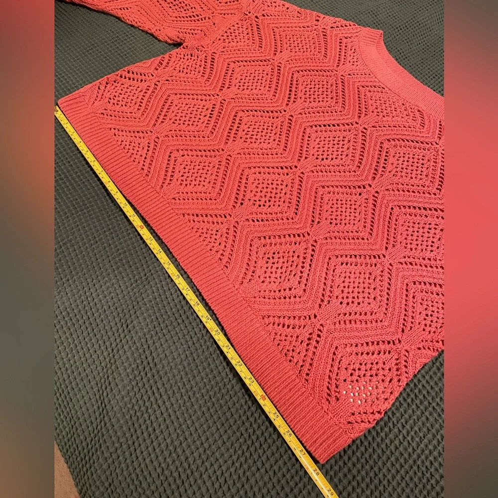 Old Navy Pointelle Boat-Neck Lightweight Sweater - Picture 5 of 11